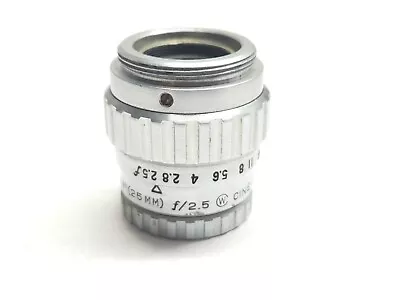 Wollensak 1  Inch (25mm) F/2.5 Cine Raptar Vintage C Mount Camera Lens  • $55.25