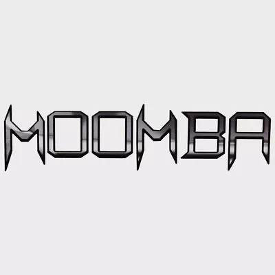 Moomba Boat Decal 109191 | Silver Logo Sticker • $20.62
