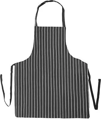£4.95 • Buy ??Chef PVC Striped Kitchen Apron Cotton Waterproof Cooking Catering Butcher BBQ
