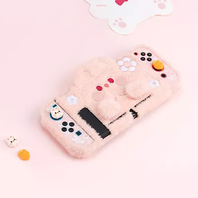 GeekShare Protective Case For Nintendo Normal Switch Shell Cover Plush Bunny • $12.99