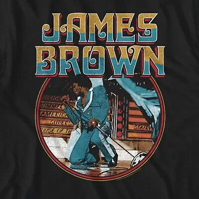 Hot James Brown T-Shirt Gift For Fans Short Sleeve S-3XL Black D1621 • $8.79