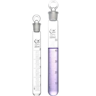 Test Tube Lab Biology Beaker Glassware Chemistry 1-100ML Bottle Laboratory Flask • $93.68