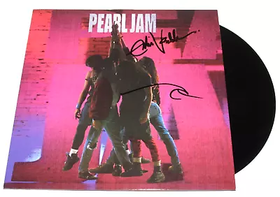 Eddie Vedder Signed Pearl Jam 'ten' Vinyl Album Record Lp Jsa Coa Autograph Wave • $4863.72