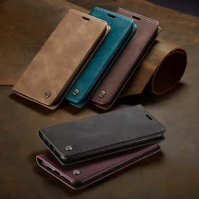 For IPhone 14 13/12/11/Pro/XS/Max XR 8 7 Plus SE Case Leather Wallet Stand Cover • $10.99