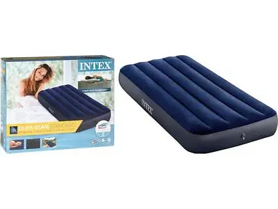 Intex 64756 Dura-Beam Standard Series Classic Downy Inflatable Airbed Jr Twin • £20.99
