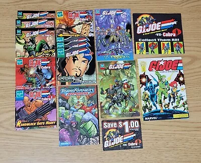 G.I. Joe Hasbro Mini Comic Book Mixed Lot Spytroops Valor Vs Venom  • $20