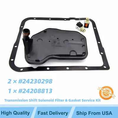 4x4 4WD Automatic Transmission Filter Kit Gasket A&B Fit 93-UP 4L60E GMC 5.3L US • $37.11