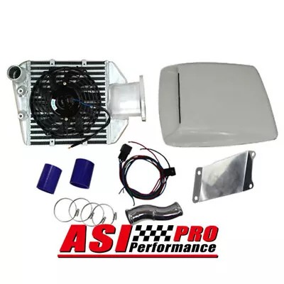 4.2 Top Mount Intercooler Kits For Toyota Landcruiser 80 100 105 Series 1HZ 1HDT • $438