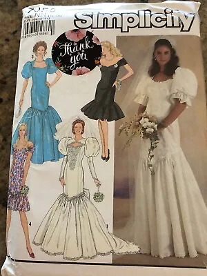 🌸 Simplicity #7058 - Ladies Mermaid Bridal - Evenng Gown Pattern 10-16  Ff • $14.24