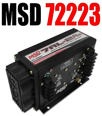 MSD Ignition 72223 7AL-2 Plus Ignition Control Black Box Free 2x Ls Tee Shirt • $795.95