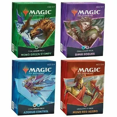 MTG Magic The Gathering 2021 Challenger Decks Set Of 4 FACTORY SEALED IN STOCK • $29.90
