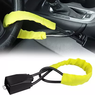 Steering Wheel Lock Anti-Theft Security System Car SUV Universal With 2 Key • $51.43