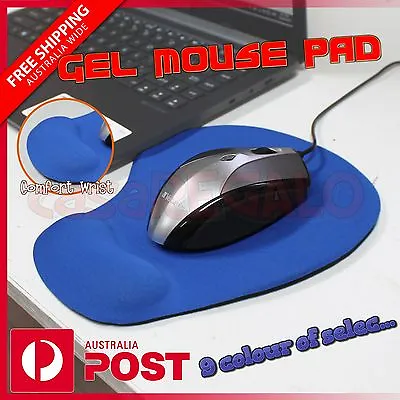 $4.70 • Buy Comfort Wrist Gel Soft Rest Support Mat Mouse Mice Pad Gaming PC Laptop Computer