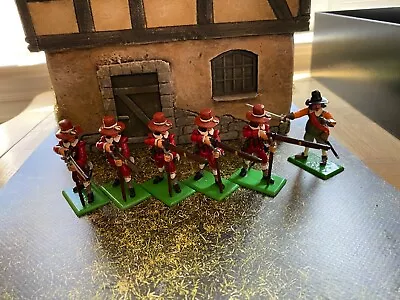 Mulberry Miniatures. English Civil War Musketeers 54mm Metal Long Retired • $85