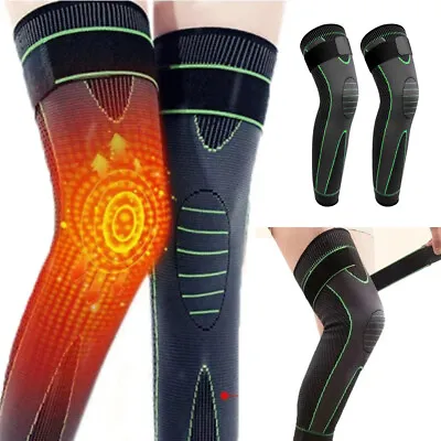 Leg Compression Sleeve Knee Brace Support Protector Arthritis Joint Pain Relief • $7.95