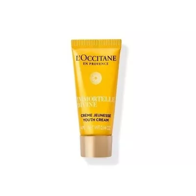 L'Occitane Immortelle Divine Youth Cream 4ml / 0.14oz Mini Size New Travel • $9.99