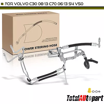 Pressure And Return Line Assembly For Volvo C30 2008-2013 C70 2006-2013 S40 V50 • $93.99