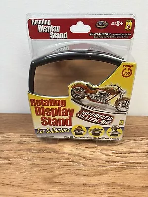 Motorized Rotating Mirrored Display Stand 5.5  Square NEW In Package • $24.97