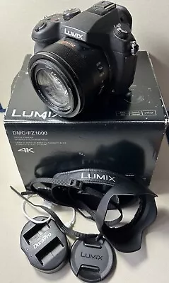 Panasonic LUMIX DMC-FZ1000 20.1 MP Bridge Digital Camera - Black • £325