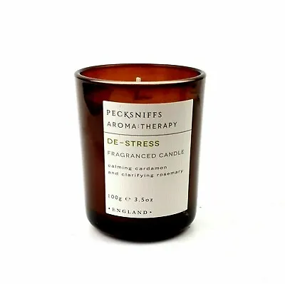 £9.99 • Buy Pecksniffs Aromatherapy De- Stress Candle 100g  3.5oz New & Unboxed