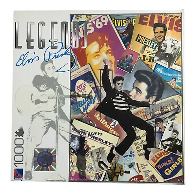 Sure Lox Elvis Presley Puzzle 1000pcs Jigsaw Signature Picture Collage Singer • $19.79