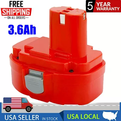 For Makita 18V 3.6Ah Battery Ni-MH Pack 1822 1834 1823 1833 1835 PA18 192826-5 • $21.99