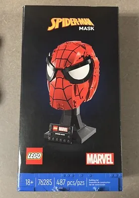 LEGO Marvel Spider-Man Mask Set 76285 Collectible Set - Model Kit In Hand • $149.99