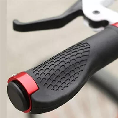 Rubber Bike Handlebar Grip Anti-Skid Ergonomic MTB Cycling Parts Bicycle Grips • $16.77