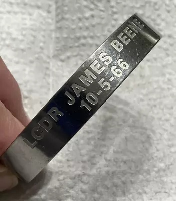 Viet Nam Prisoner Of War MIA POW Bracelet Navy Pilot LCDR JAMES BEENE  10-05-66 • $65