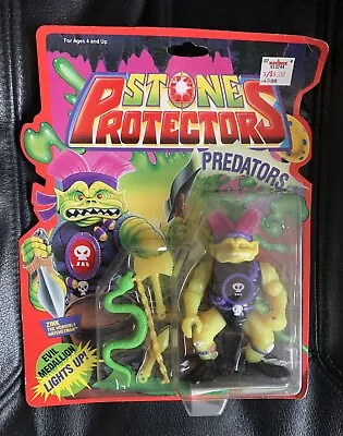 STONE PROTECTORS Zink The Horrible Hatchetman Predators Ace 1992 • $55