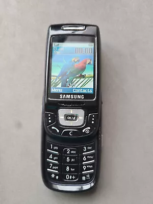 Samsung SGH D500 Black Unlocked Mobile Phone • £24