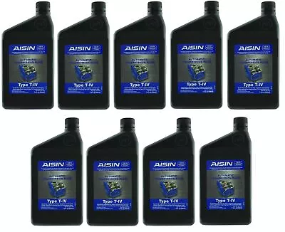 Aisin 9 Liters Auto Transmission Fluid For Audi Chevy Ford Lexus VW Volvo 9 X 1L • $74.98