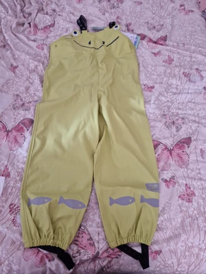 £12.40 • Buy Frugi Puddlebuster Waterproof Dungarees 6-7YRS BNWT