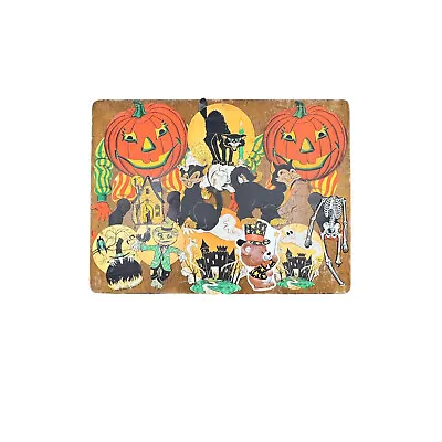 Beistle Luhrs Morehead Original Die Cut Halloween Decorations Lot Of 12 Vintage • $39.95