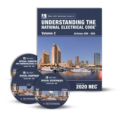 Mike Holt`s Understanding The NEC Vol. 2 DVD Program 2020 NEC • $325