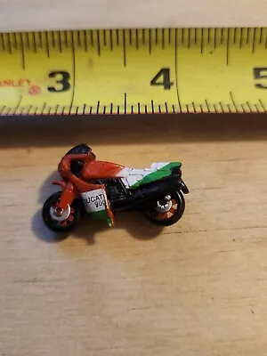 Micro Machines 1987 Galoob 1972 Ducati 900 Motorcycle Red White Green • $6.25