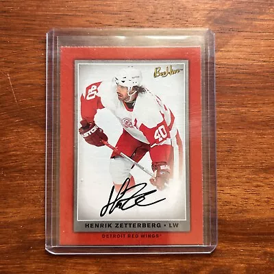 2006-07 Upper Deck Bee Hive Red Facsimile Signatures Henrik Zetterberg #64 • $0.99