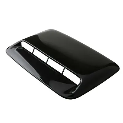 Glossy Black Air Flow Vent Cover Fit For Car Front Hood Scoop Bonnet Trim W/Tape • $28.70