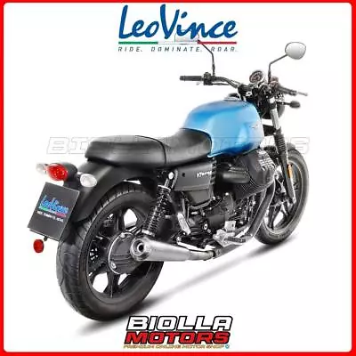 15000 Kit Slip-on Leovince Moto Guzzi V7 Iii / Stone / Special / Anniversario /  • $725.95