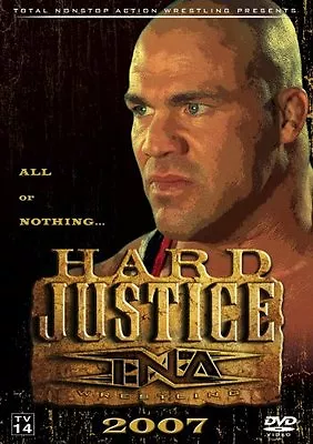 TNA Wrestling - Hard Justice 2007 - Raven / Kurt Angle / Sting - Rare OOP • $5