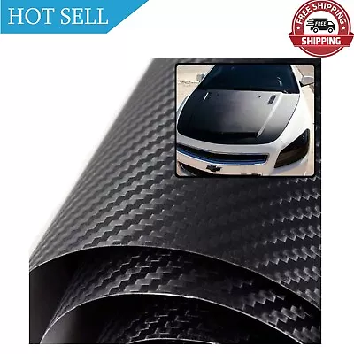 Orion Carbon Fiber Hood 60  X 80  Wrap Film Twill Vinyl Sheet Roll - 3D Carbo... • $47.83