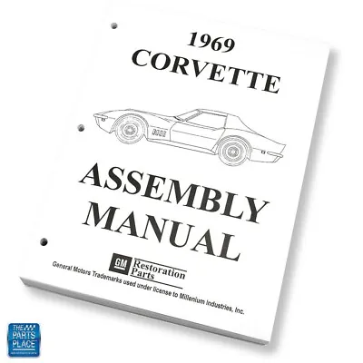 $29 • Buy 1969 Corvette Factory GM Assembly Manual Each