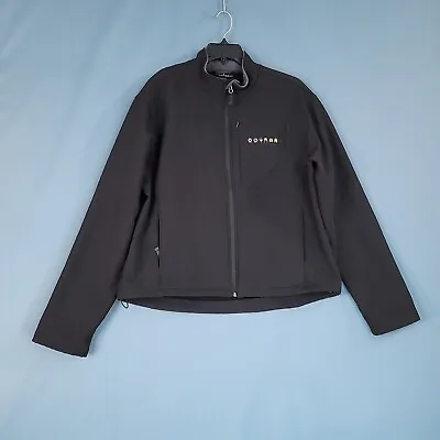 Fossa Men's Full Zip Mock Neck Jacket Fleece Lined Black Size 2XL • $16.54