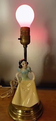 Vintage Snow White Lamp Disney Character • $59.50