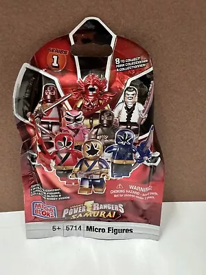 Mega Bloks ~ 5714 Series~ Power Rangers ~ Samurai  Ranger ~ NIP.  Series 1 • $9