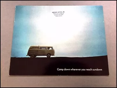 1969 VW Volkswagen Campmobile Camper Westfalia Vintage Sales Brochure Catalog • $87.96