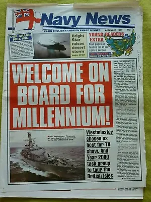 £6.99 • Buy Navy News / Dec 1999 / Hms Oewell M2011 / Destroyers Damaged In Both World Wars