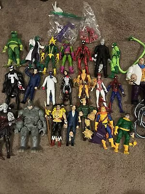 Marvel Legends Lot Spiderman Villains Loose 22 Figures • $300