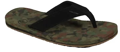 Volcom Victor Sandal - Dark Camo - Size 9 • $24.99