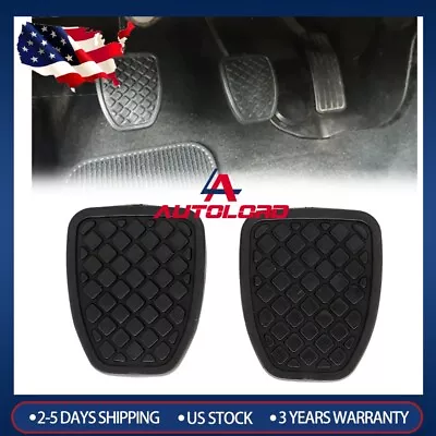 For Subaru Impreza Forester Liberty 2PCS Brake And Clutch Pedal Pad # 36015GA111 • $6.99